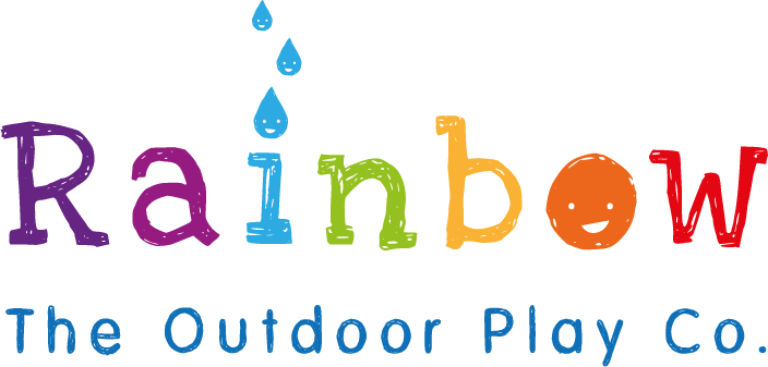 rainbow wooden climbing frames